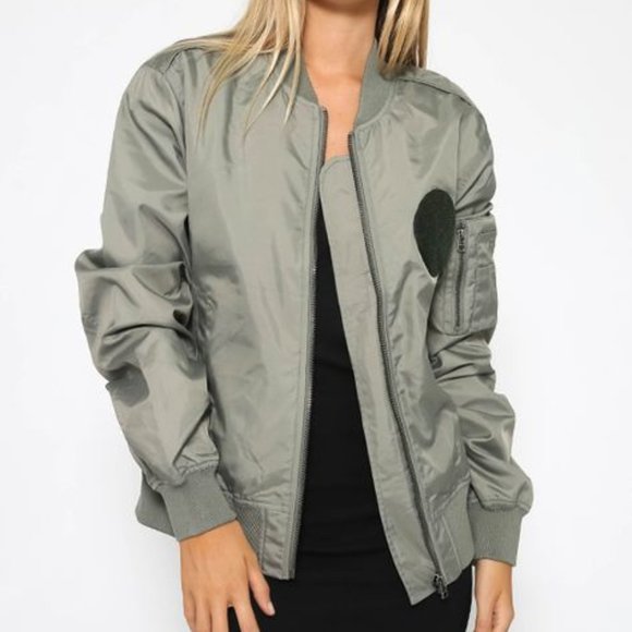 Cheap Monday Oversized Bomber Jacket - Picture 2 of 3